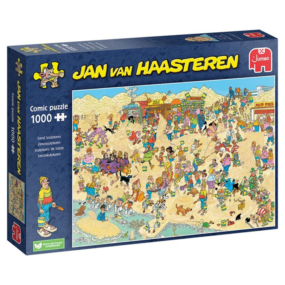 Puzzle jvh Jumbo sculptures de sable 1000 pièces