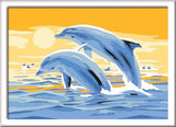 Ravensburger Creart Painting au numéro - Gerful Dolphins
