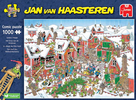 Puzzle Jumbo Jan van Haasteren - Village du Père Noël, 1000 pcs.