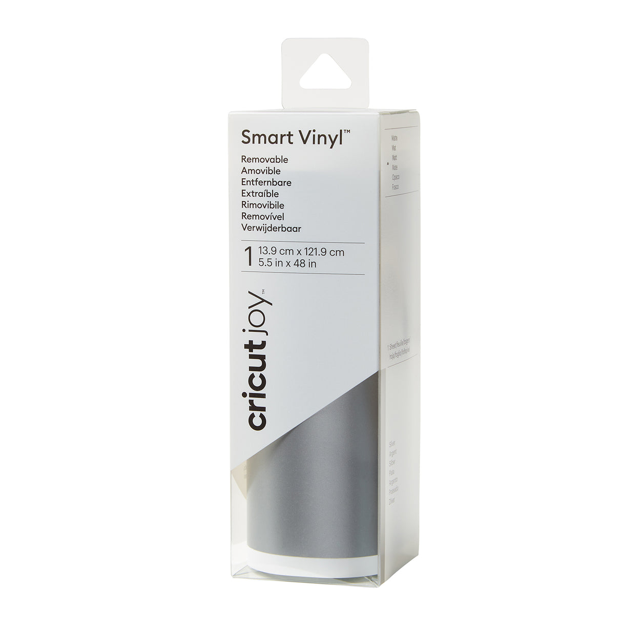 Cricut joy • vinyle intelligent amovible argent