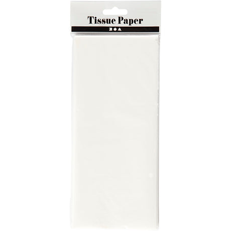 Creativ Company TissuePapier White 10 feuilles 14 gr, 50x70cm