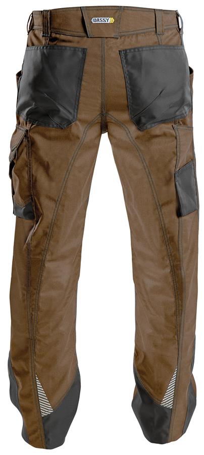 Pantalon Dassy spectre marron gris 48