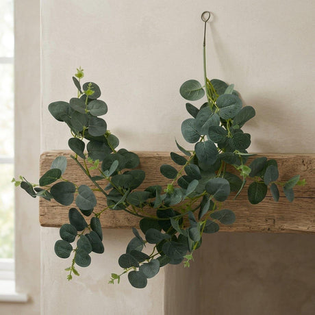 Boltze guirlande de plantes d'intérieur eucalyptus l75cm