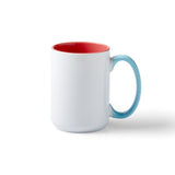 Cricut • mug récif rouge bleu 440ml