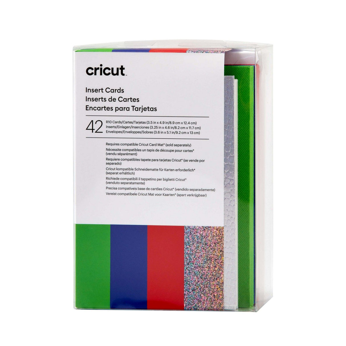 Cricut • insérer des cartes arc-en-ciel r10