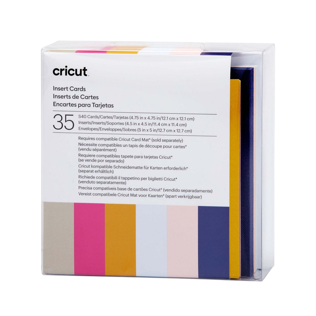 Cricut • insérer des cartes sensei s40