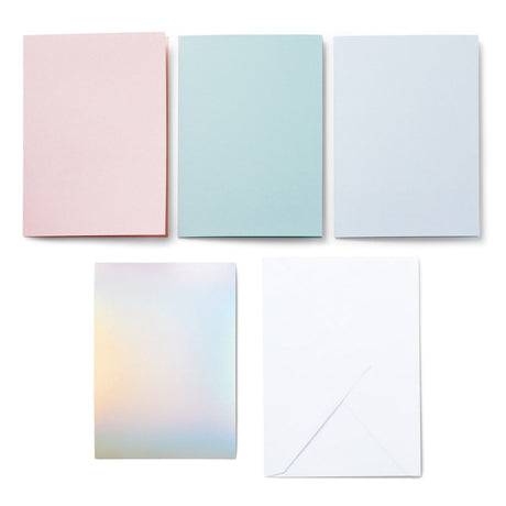 Cricut • cartes en coupe pastel r40