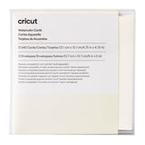 Cricut • cartes aquarelles s40 12 pièces