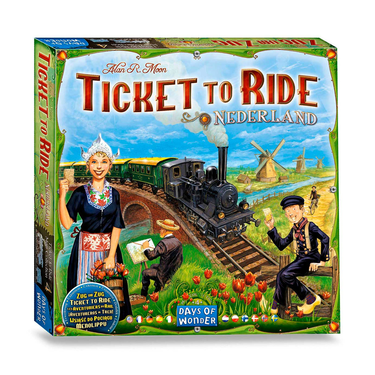 Asmodee ticket to ride - nederland bordspel