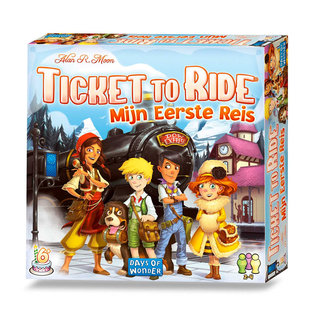 Asmodee -billet til at ride på mit første Trip Board -spil