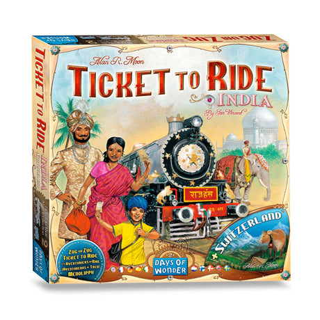 Jeu de société Asmodee Ticket to Ride India