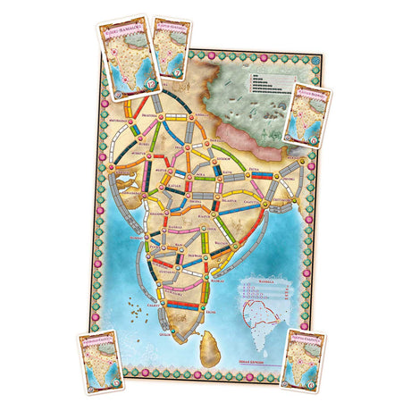 Jeu de société Asmodee Ticket to Ride India