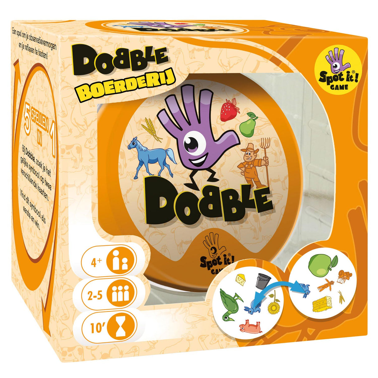 Asmodee Dobble Farm Card Game