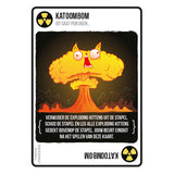Jeu de cartes Chatons explosifs striant des chatons