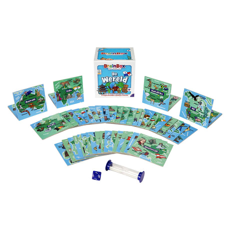 Asmodee Brainbox le jeu du monde du monde