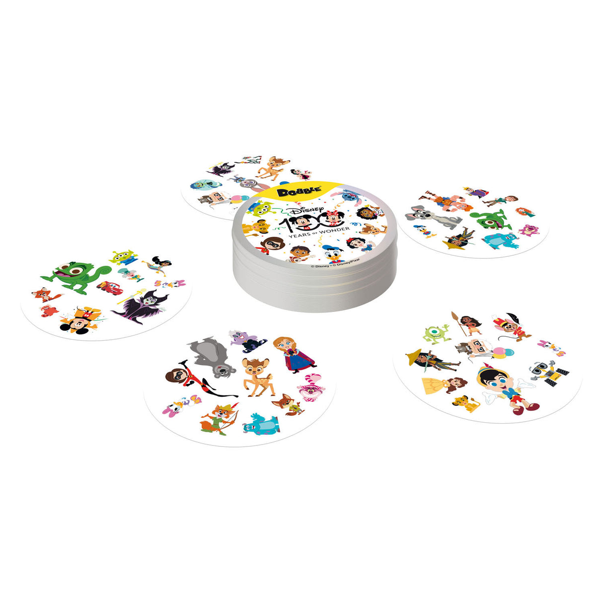 Asmodee Dobble Disney 100e anniversaire de carte d'anniversaire