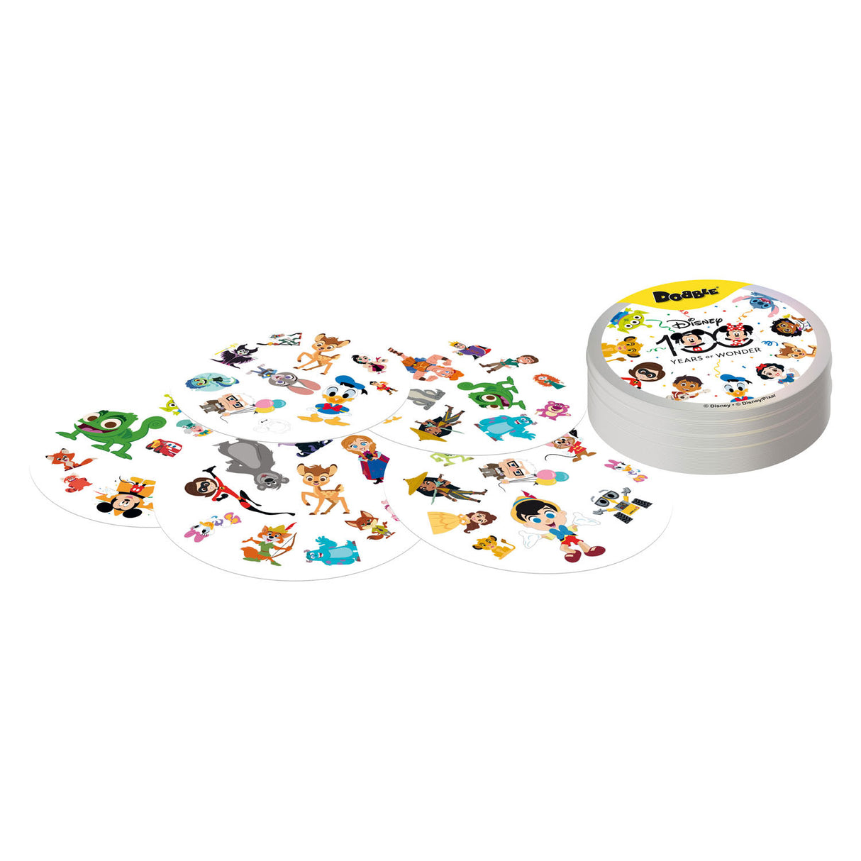 Asmodee Dobble Disney 100e anniversaire de carte d'anniversaire
