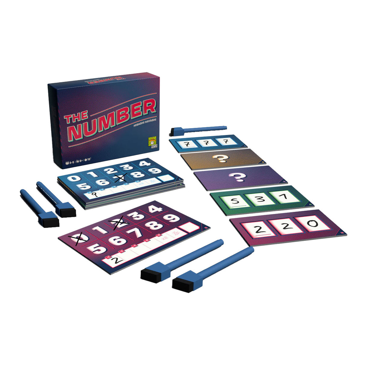 Asmodee the number board game