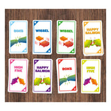 Jeu de cartes Joyeux saumon