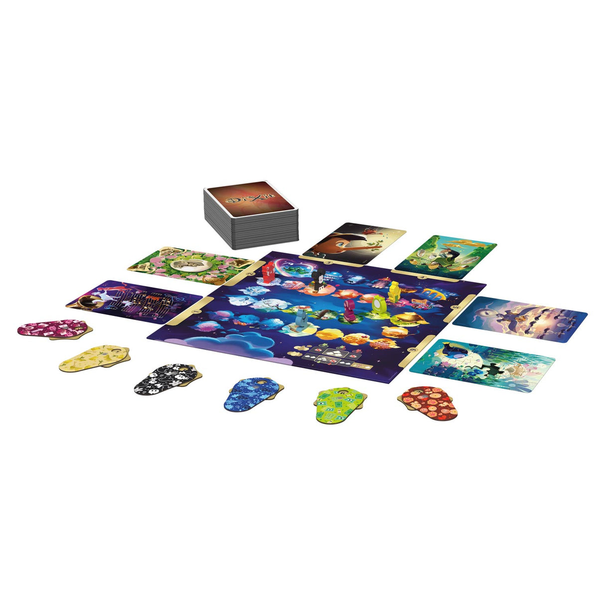 Libellud - dixit disney - jeu de société créatif - 84 cartes basées sur les films Disney Pixar