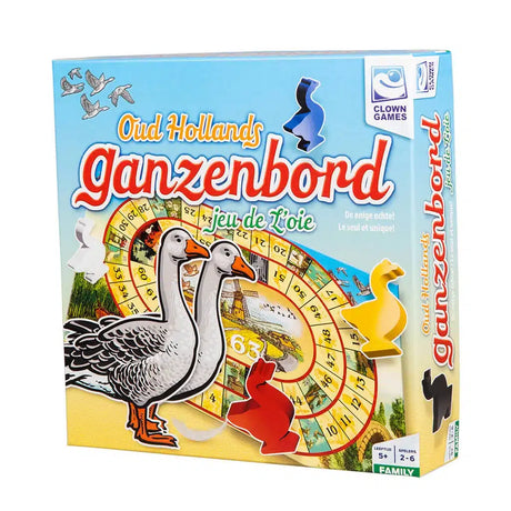 Van der Meulen Clown Games Goose Board, le jeu le plus amusant des Pays-Bas
