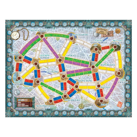 Jeu de société Les Aventuriers du Rail Paris
