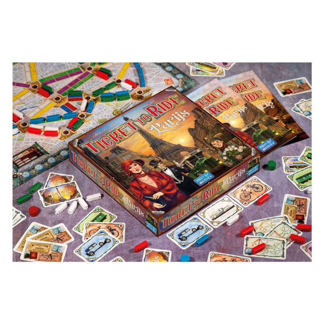 Jeu de société Les Aventuriers du Rail Paris