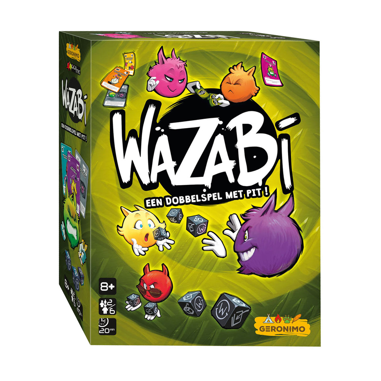 Geronimo -Spiele Wazabi Würfel