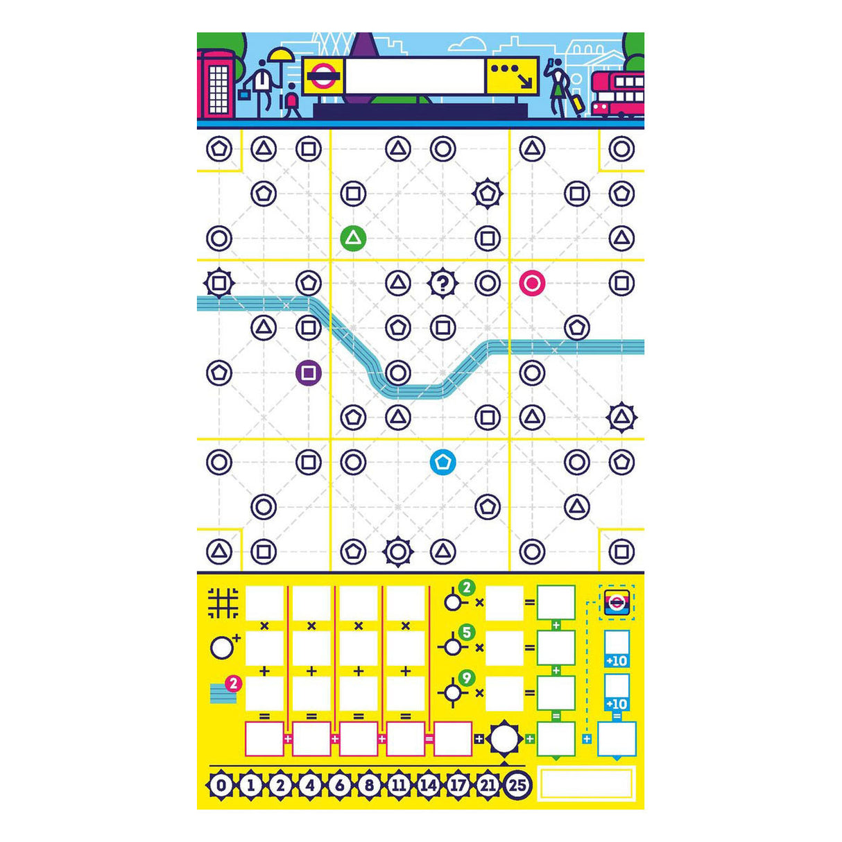 Jeu prochaine station Londres