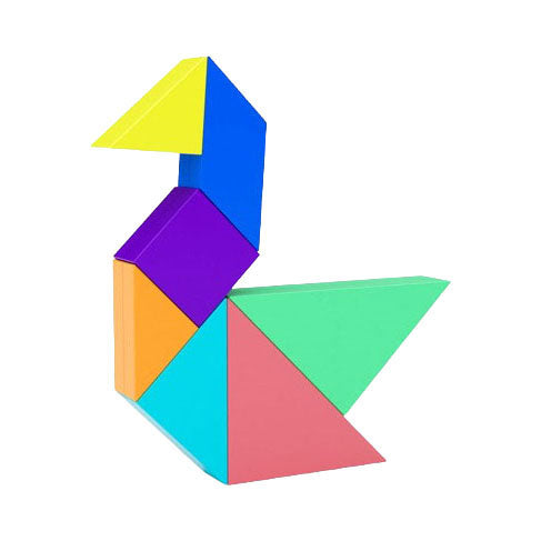 Geronimo jeux cayro jeu de bloc magnétique clic clac tangram