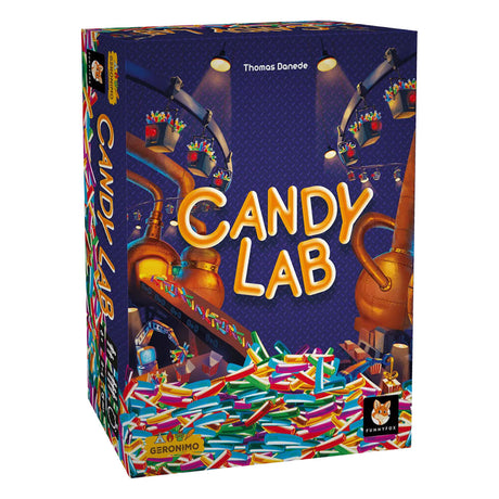 Geronimo jeux jeu de cartes laboratoire de bonbons