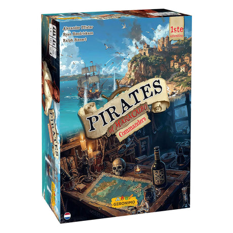 Geronimo jeux jeu de société pirates de maracaibo commandants d'expansion