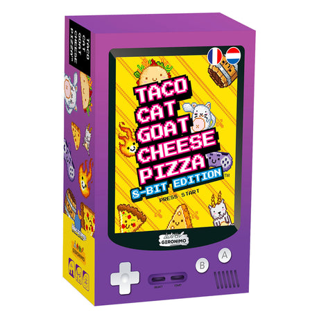 Geronimo games kaartspel taco cat goat cheese pizza - 8-bit editie