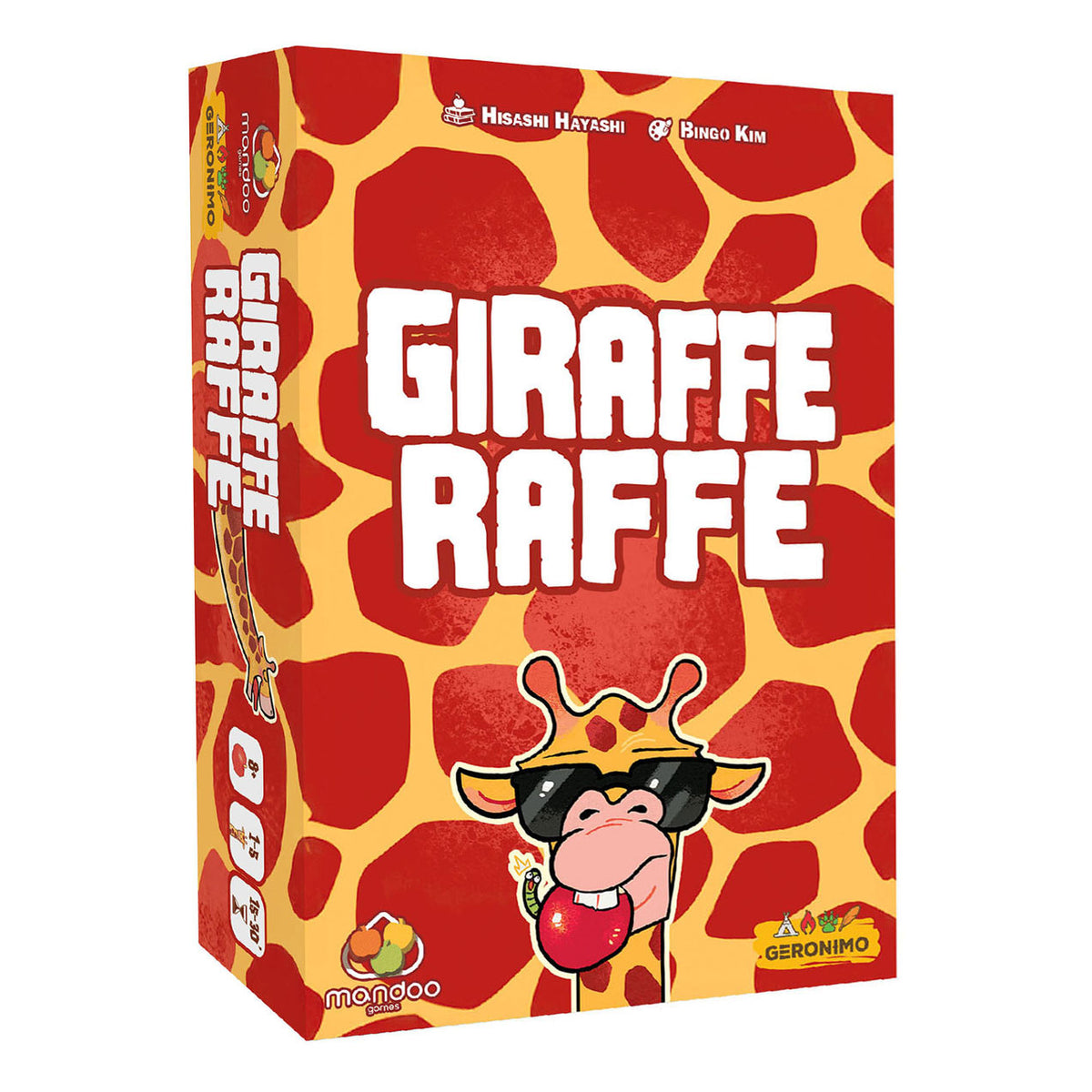 Geronimo jeux jeu de cartes girafe raffe