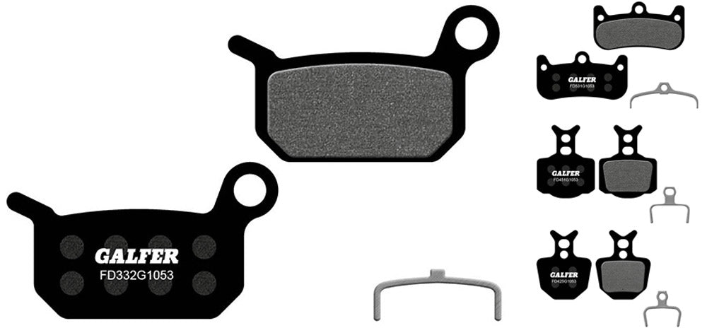 Plaquettes de disque standard pour vélo Galfer pour formule