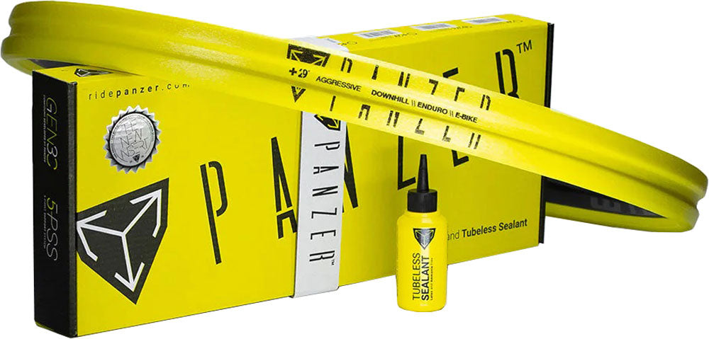 Vélo électrique agressif Ridepanzer - protection anti-crevaison