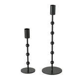 Boltze home chandelier métal noir 2 pcs. h20-30cm