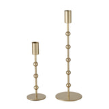 Ensemble de porte-bougies Boltze Kimberly 2 pièces or