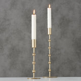 Ensemble de porte-bougies Boltze Kimberly 2 pièces or