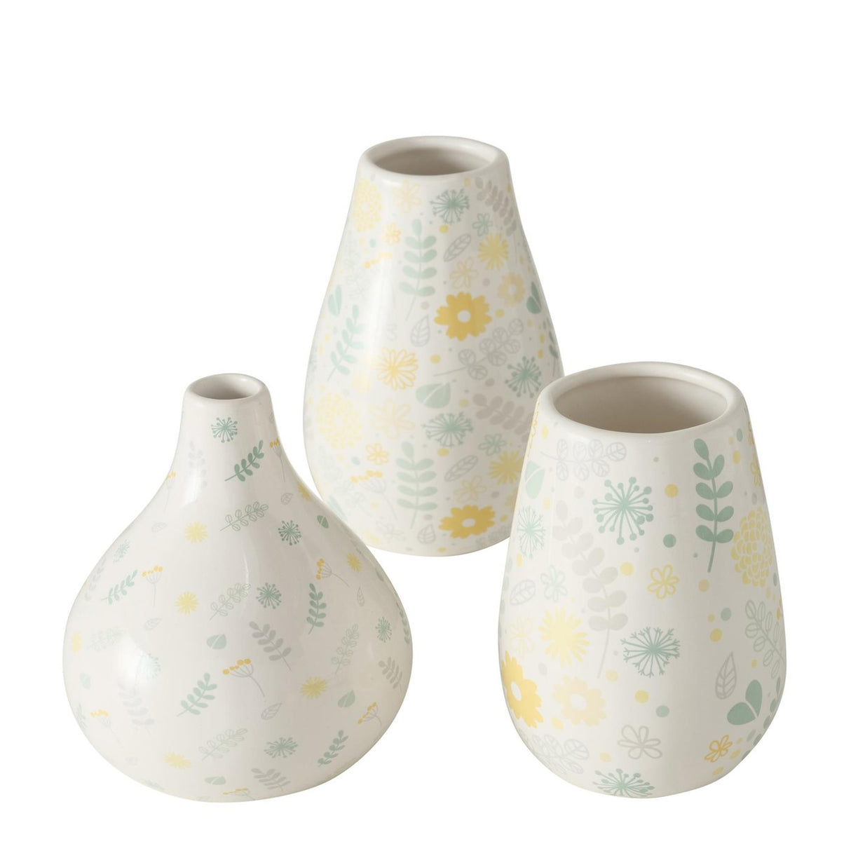 Boltze home vase linga ø8xh14 blanc