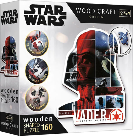 Puzzle en bois Star Wars Dark Vador 160 pièces