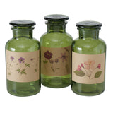 Boltze home pharmacie flacon drya ø10xh22cm vert