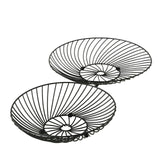 Boltze home bol tabea métal lot de 2 pcs ø25 28cm