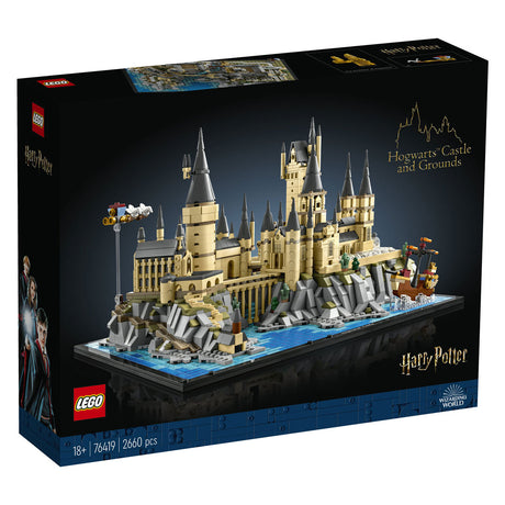 Lego Harry Potter Château de Poudlard et son parc, grand ensemble pour adultes - 76419