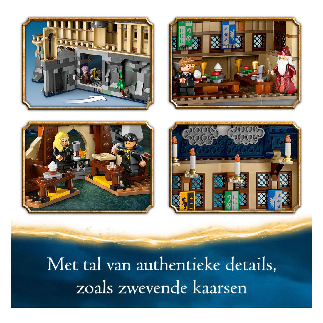 Lego Harry Potter 76435 Le château de Poudlard la grande salle