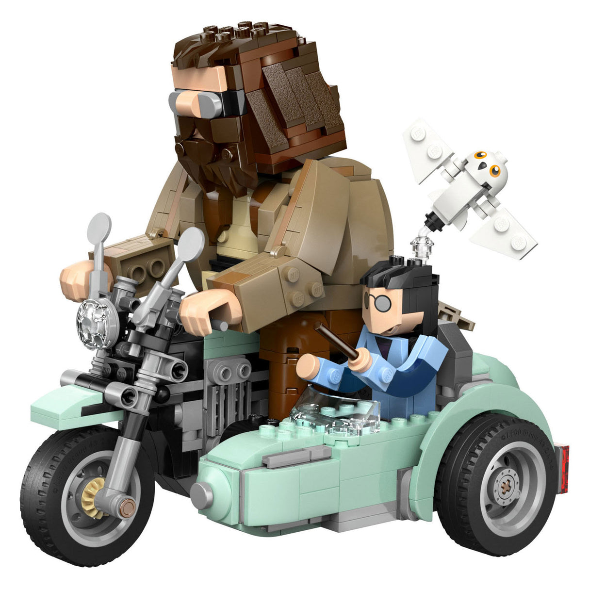 Lego Harry Potter™ Hagrid™ et la balade magique en moto de Harry - 76443