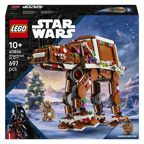 Lego star wars 40806 peperkoek at-at walker.
