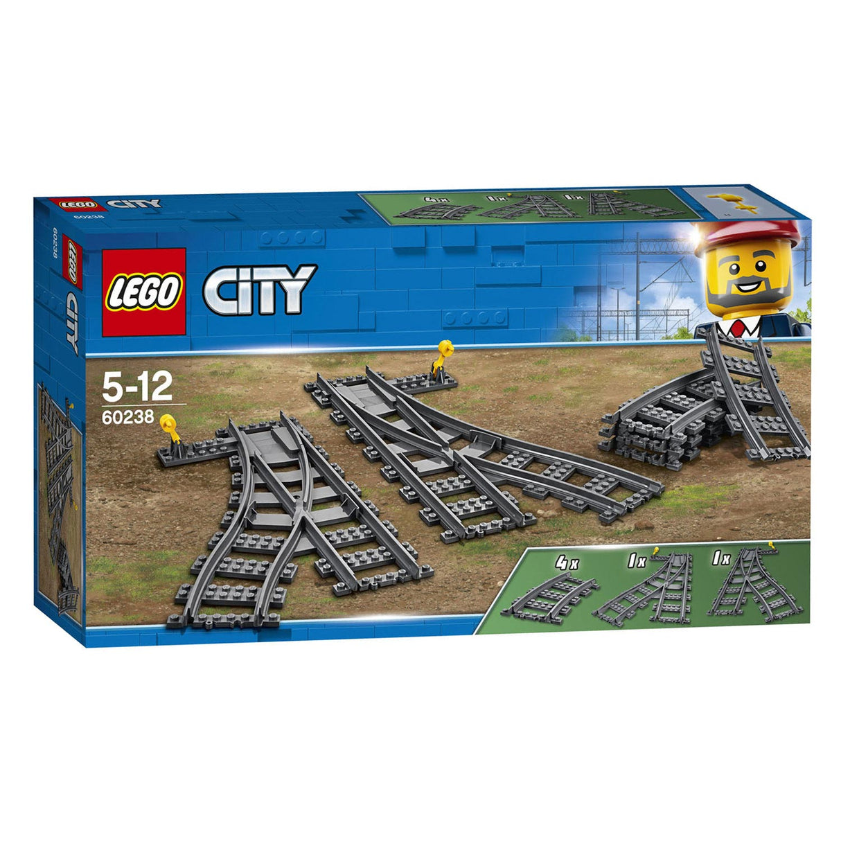 LEGO LEGO CITY TRACH 60238 Wissels