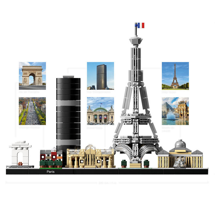 Architecture LEGO 21044 Paris