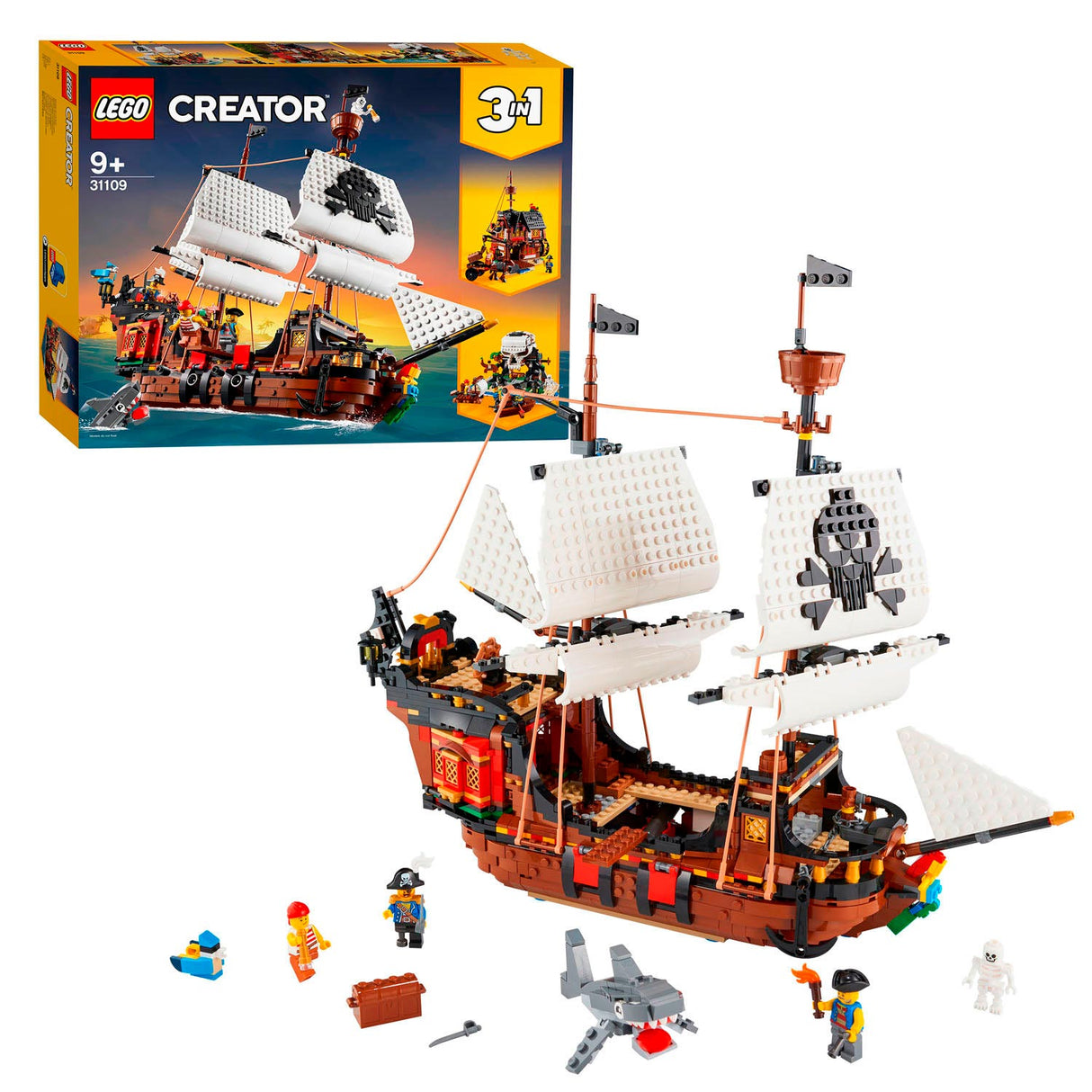 Lego creator 31109 piratenschip